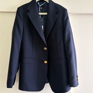 Vineyard Vines boys navy blazer virgin wool